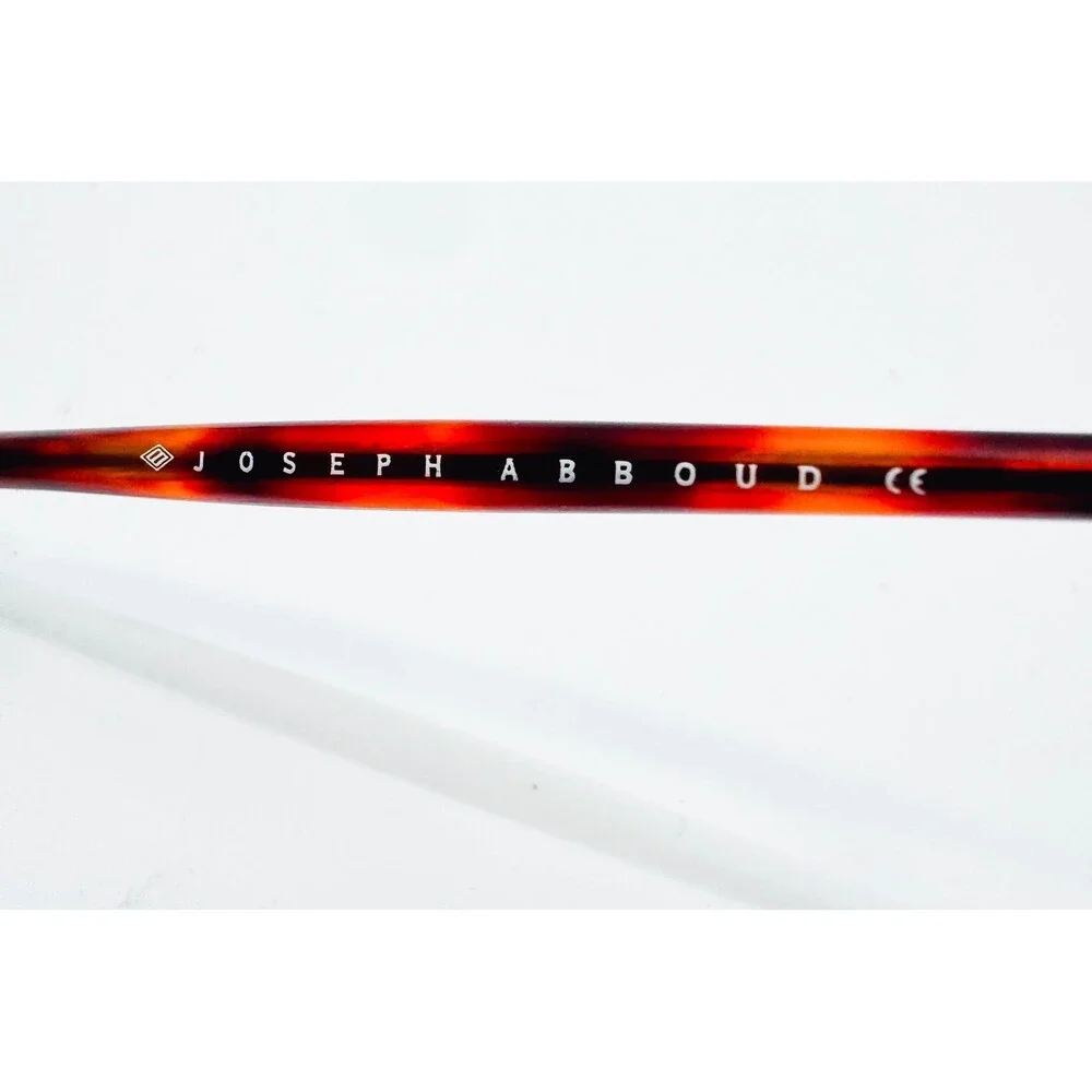 Joseph Abboud Eyeglasses Mens Black Tortoise JA6 Round Frame 48-21-150
